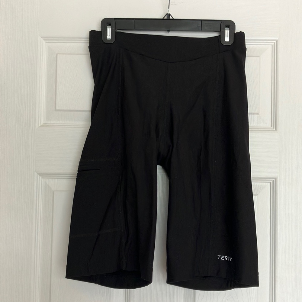 Terry Women's Black Cycling Shorts large